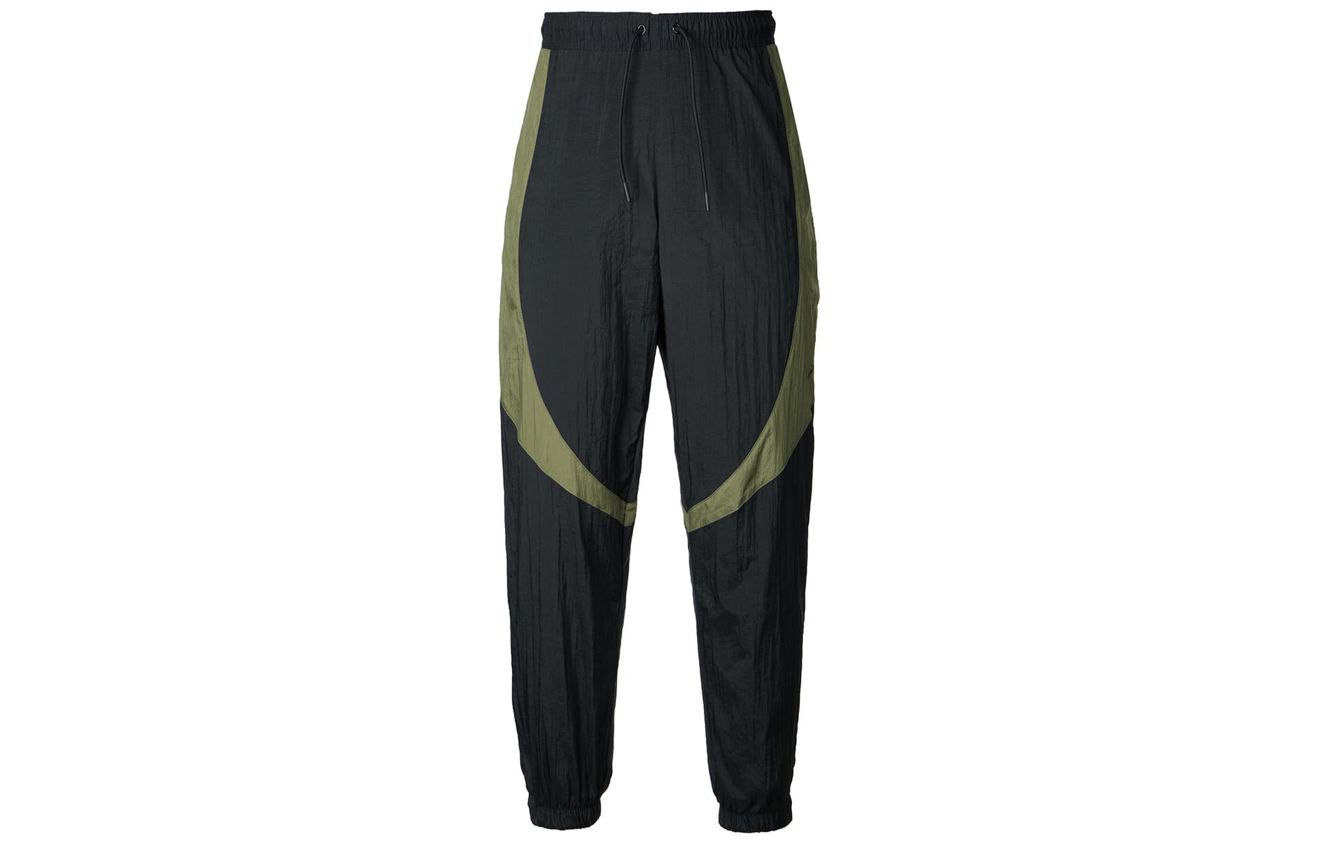 Штаны Jordan Sport Джем Повседневные Штаны Мужские Черные Средне-Оливково-Зеленые Черные - изображение 4