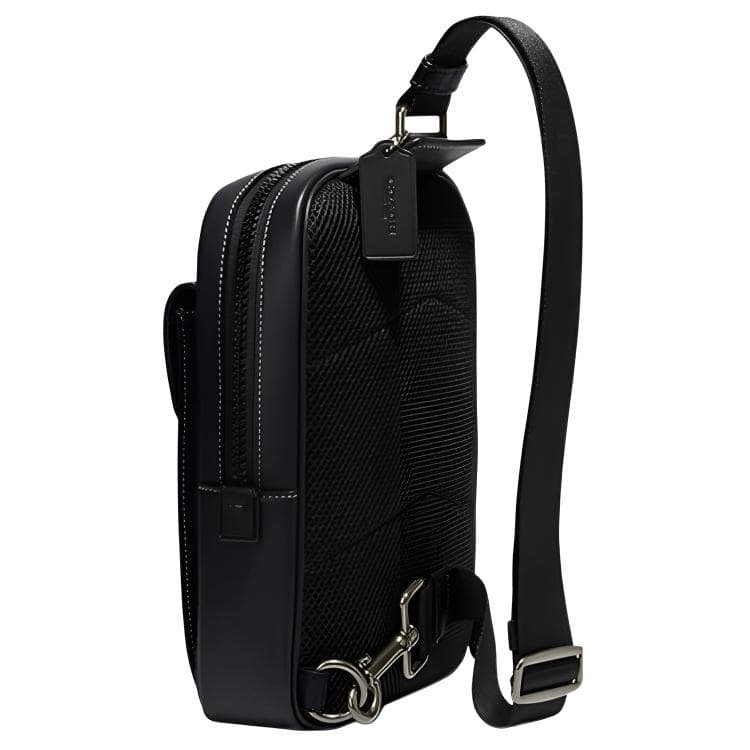 Нагрудная сумка COACH Track 18 Navy Blue - изображение 2