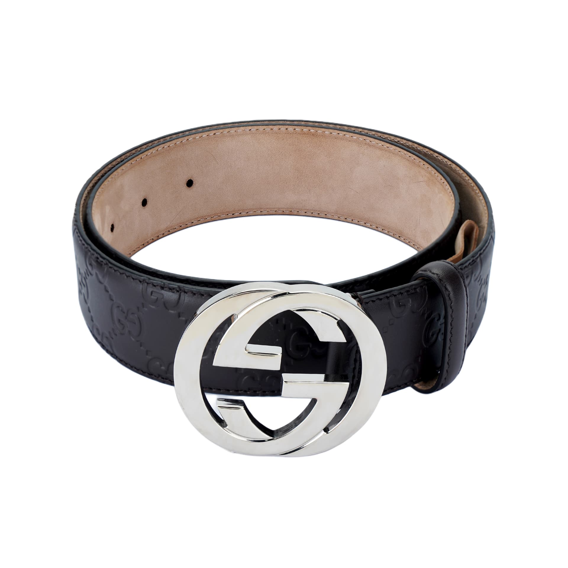 Ремень Gucci Brown Leather Belt - изображение 3
