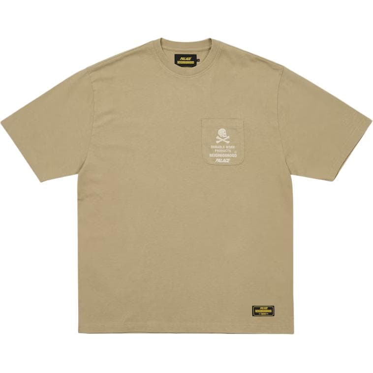 Футболка PALACE x NEIGHBORHOOD FW25 Skull Tee - изображение 1