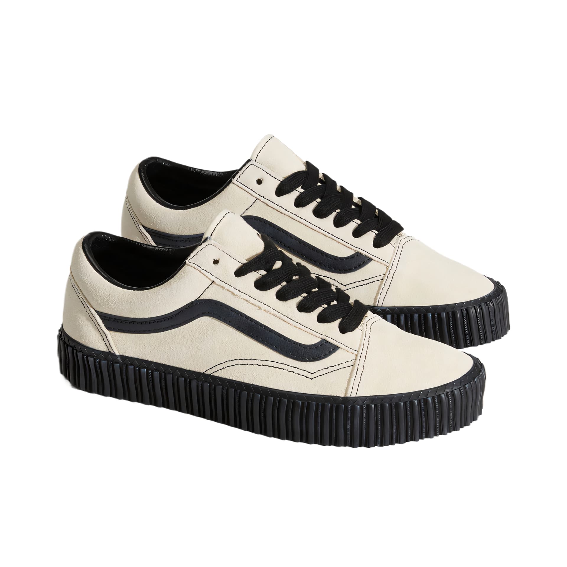 Кроссовки Vans Old Skool Low Топ Скейтборд Обувь Унисекс Белый - изображение 2
