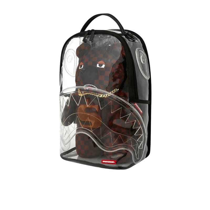Рюкзак SPRAYGROUND ПВХ (поливинилхлорид) Рюкзак Унисекс Прозрачный - изображение 2