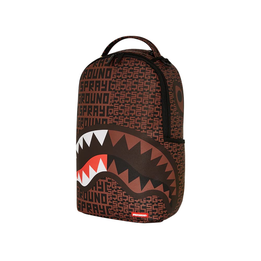 Рюкзак SPRAYGROUND PVC Рюкзак Унисекс Коричневый - изображение 3