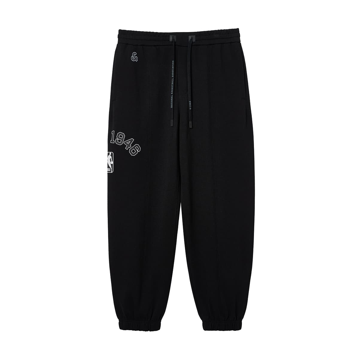 Штаны JACK&JONES xNBA Коллекция NBA Мужская одежда Осенний Эластичный пояс Свободный покрой Эластичный манжет Повседневный спортивные брюки - изображение 1