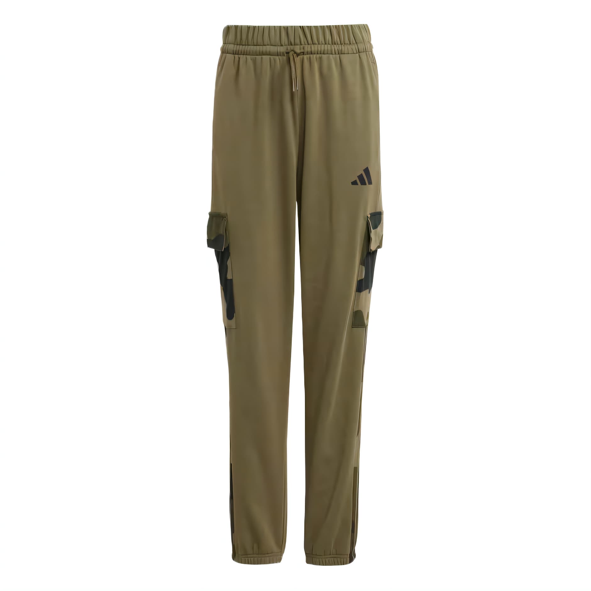 Adidas Essentials Оливковый Слой Черный KIDS Карго Брюки - изображение 1
