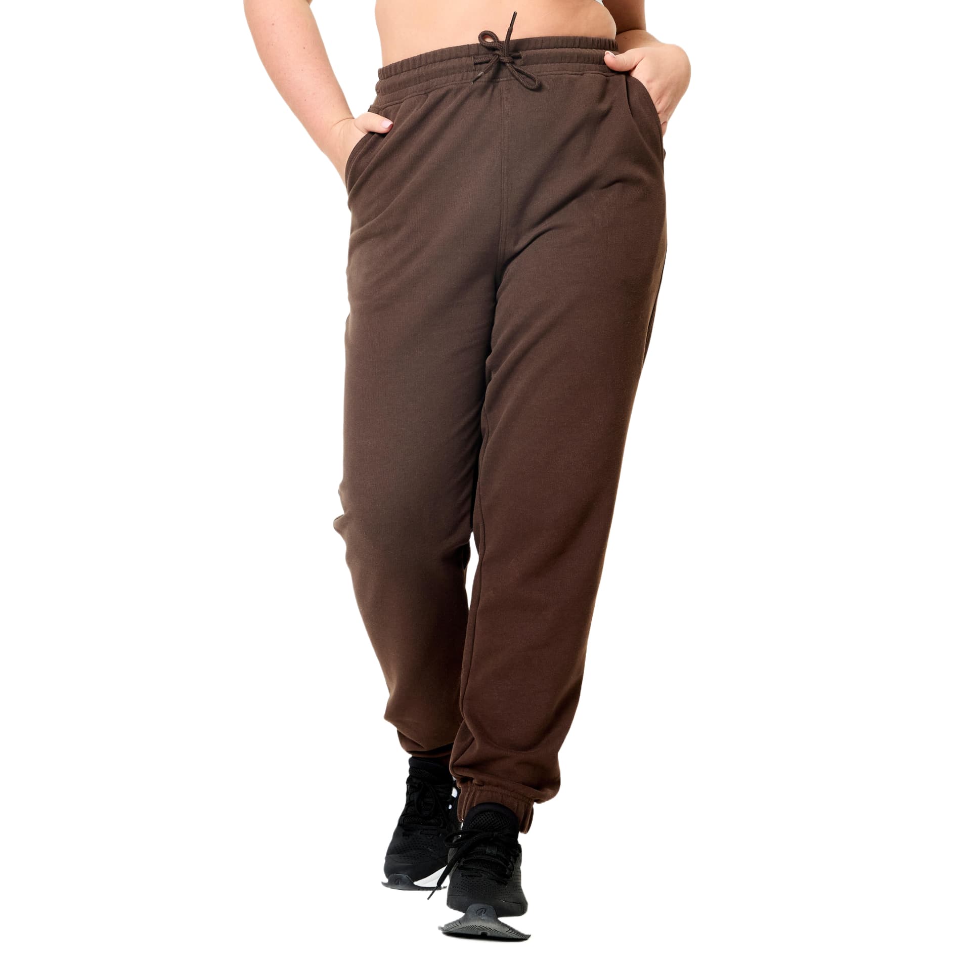Штаны DECATHLON Вязаные тренировочные брюки женские - изображение 1