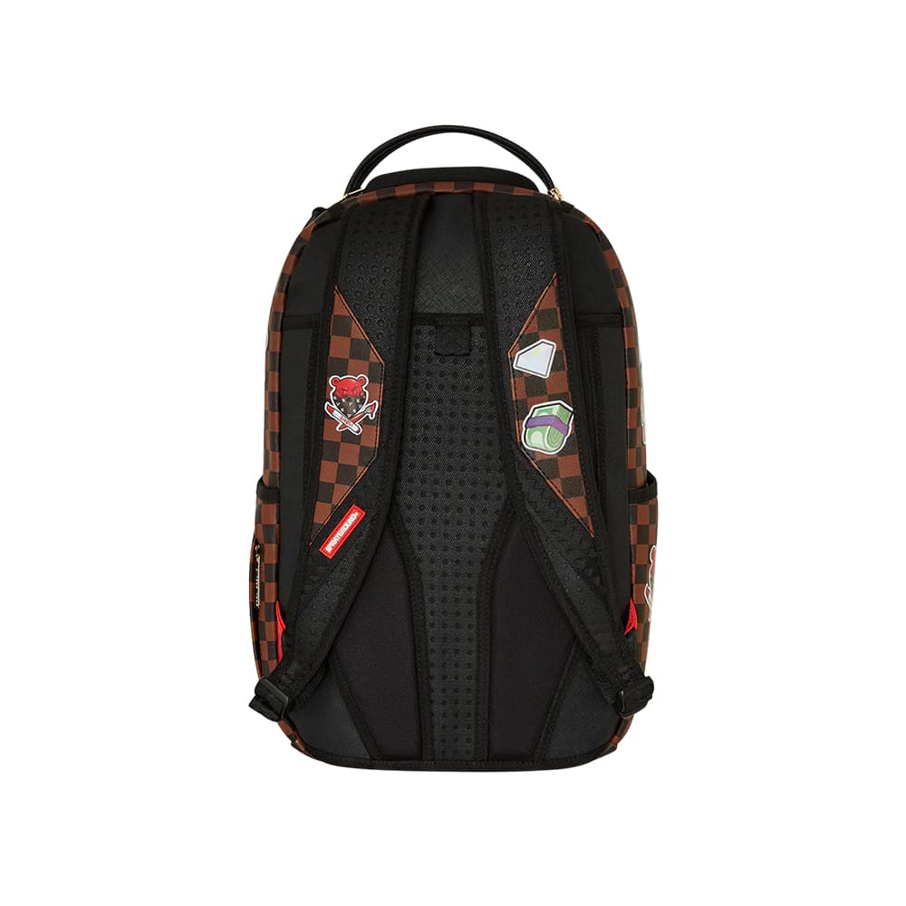 Рюкзак SPRAYGROUND PVC Рюкзак Унисекс Коричневый - изображение 5