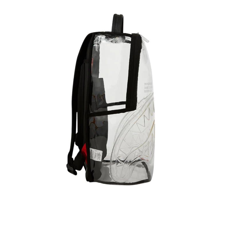 Рюкзак SPRAYGROUND ПВХ Рюкзак Стандартный (Стандартный) Унисекс Прозрачный - изображение 4