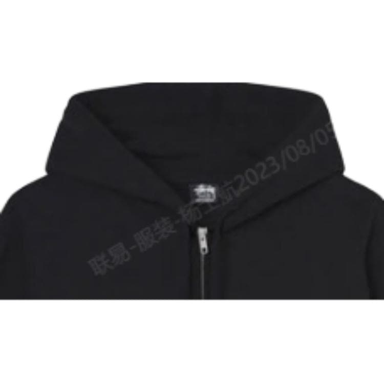 Худи Stussy Basic Zip Hood - изображение 3