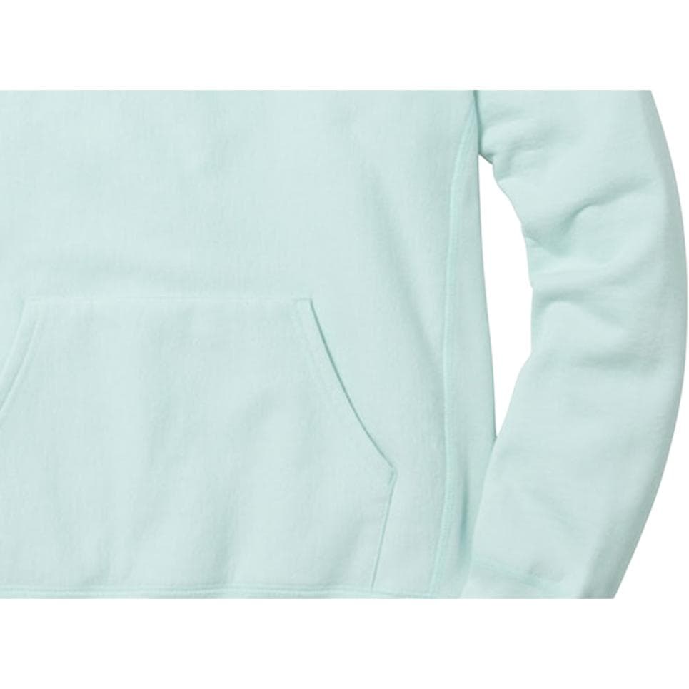 Кофта Supreme FW17 Box Logo Hooded Sweatshirt Ice Blue - изображение 3