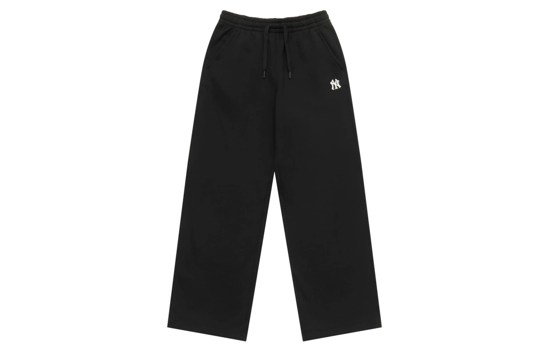 Штаны MLB New York Yankees Basic Collection 25FW Вязаные тренировочные штаны унисекс стандартный черный - изображение 1