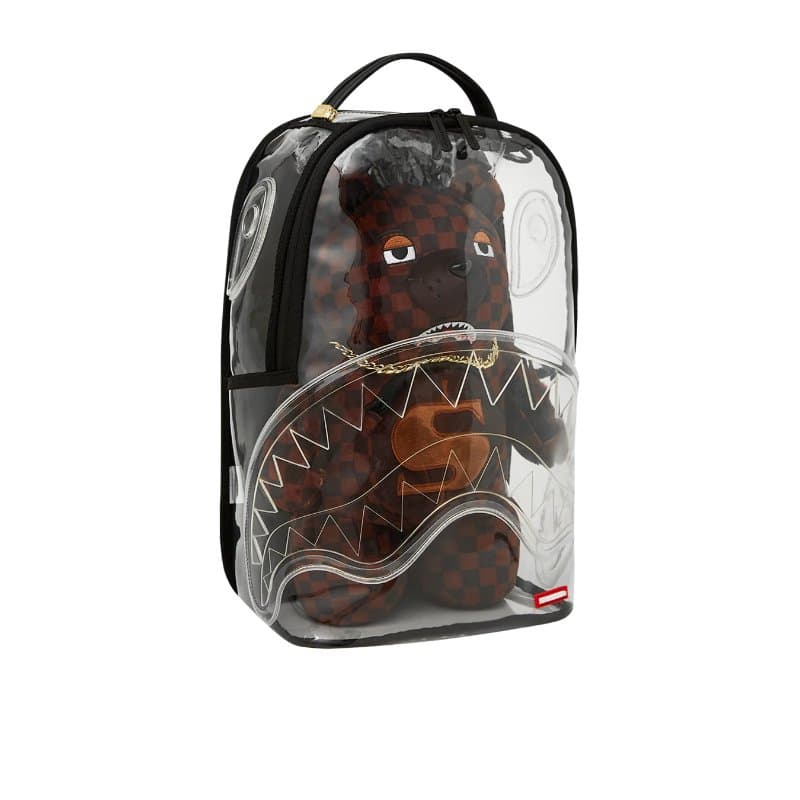 Рюкзак SPRAYGROUND ПВХ (поливинилхлорид) Рюкзак Унисекс Прозрачный - изображение 3