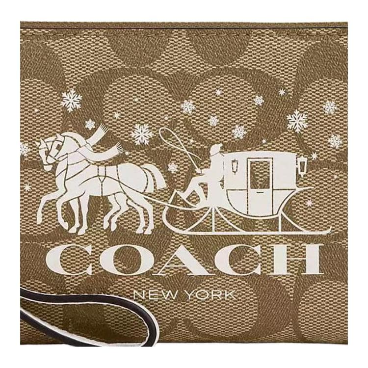 Сумка COACH Corner Zip Wristlet 16 - изображение 3
