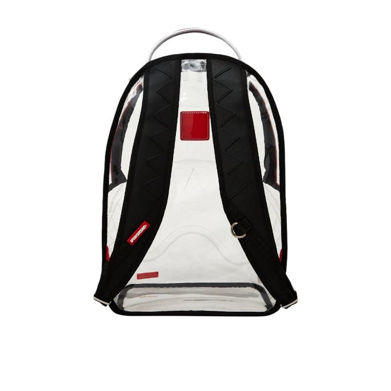 Рюкзак SPRAYGROUND PVC Рюкзак Обычный (стандартный) Унисекс Прозрачный - изображение 3