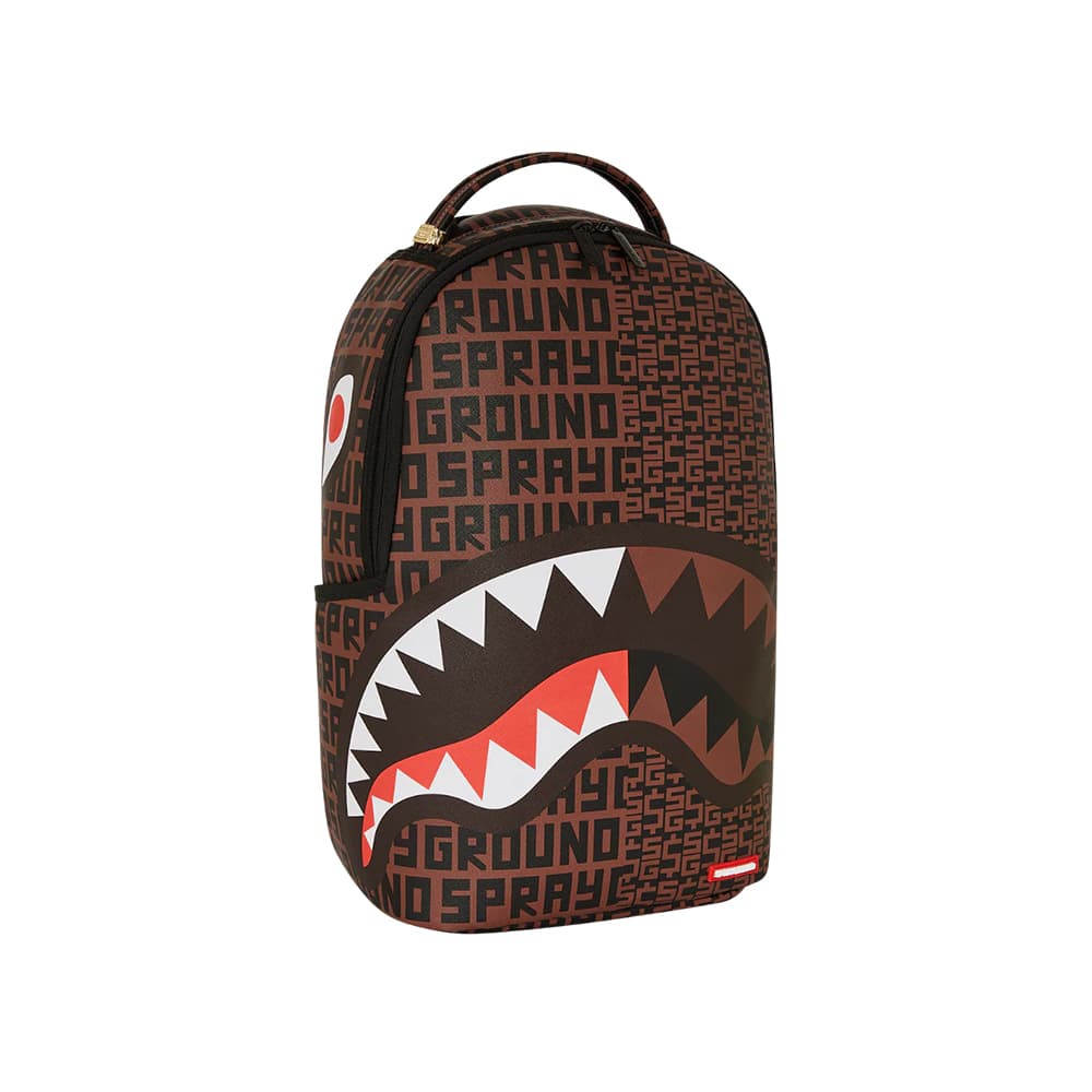 Рюкзак SPRAYGROUND PVC Рюкзак Унисекс Коричневый - изображение 2