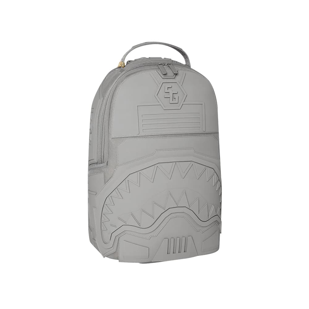 Рюкзак SPRAYGROUND Полиэфирное волокно Рюкзак Обычный (стандартный) Унисекс Серый - изображение 2