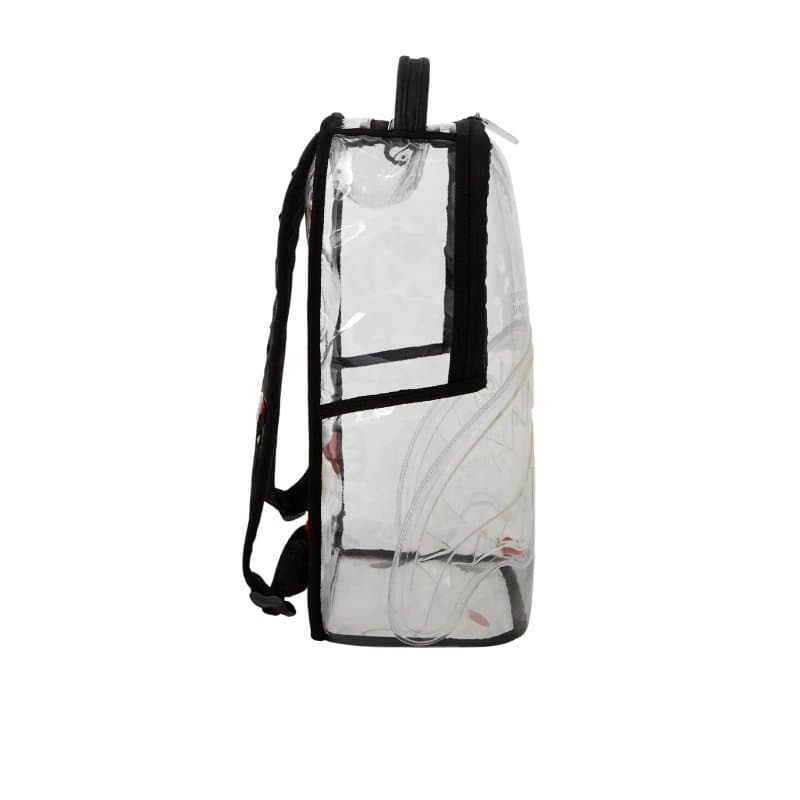 Рюкзак SPRAYGROUND PVC Рюкзак Обычный (стандартный) Унисекс Прозрачный - изображение 4