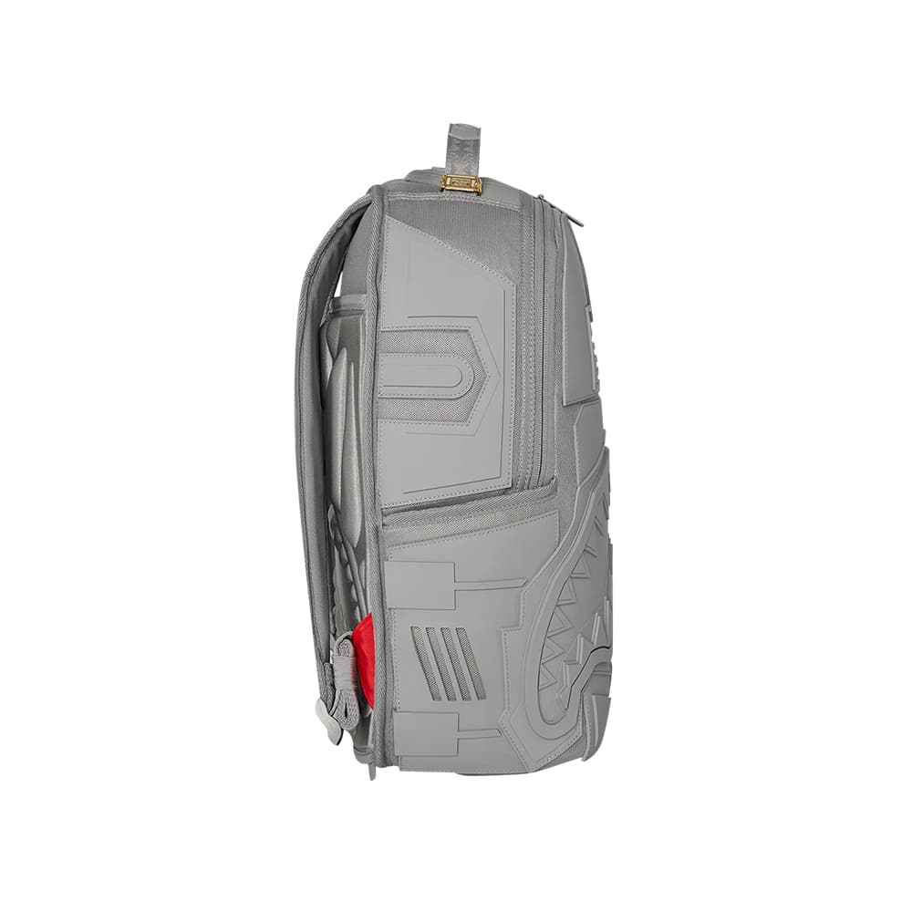 Рюкзак SPRAYGROUND Полиэфирное волокно Рюкзак Обычный (стандартный) Унисекс Серый - изображение 4
