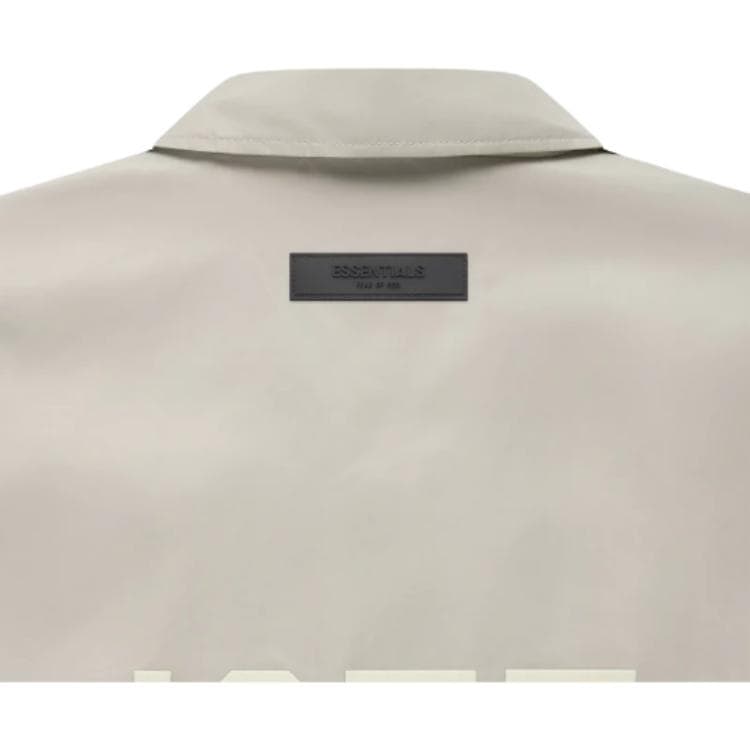 Куртка Fear of God Essentials FW22 1977 Nylon Coaches Jacket Smoke Logo - изображение 3