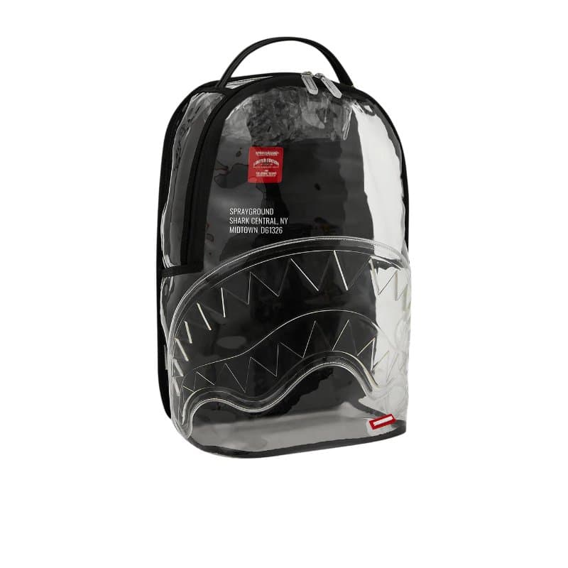 Рюкзак SPRAYGROUND ПВХ Рюкзак Стандартный (Стандартный) Унисекс Прозрачный - изображение 3
