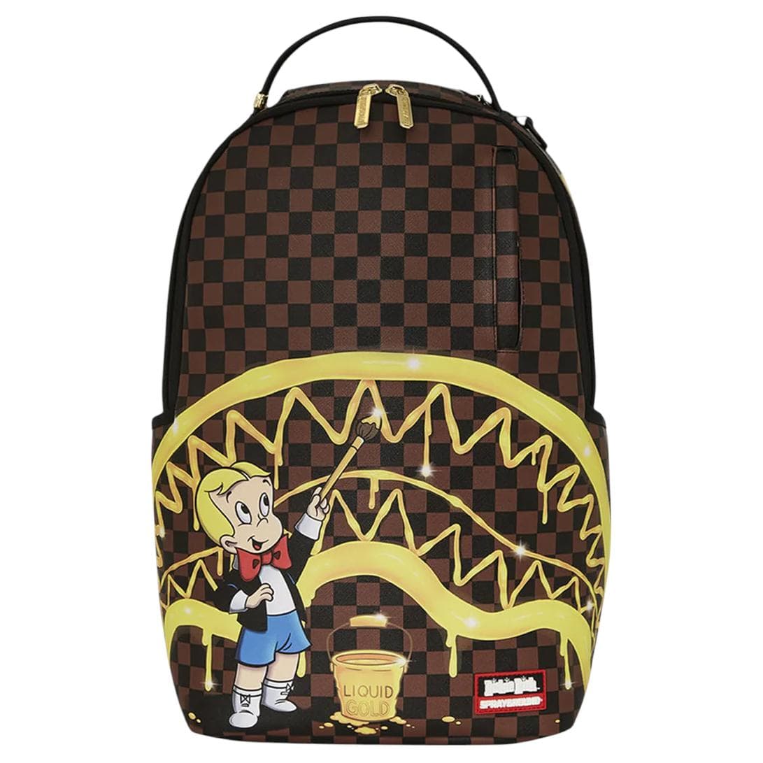 Рюкзак SPRAYGROUND Искусственная кожа Рюкзак Обычный (стандартный) Унисекс Коричневый - изображение 1