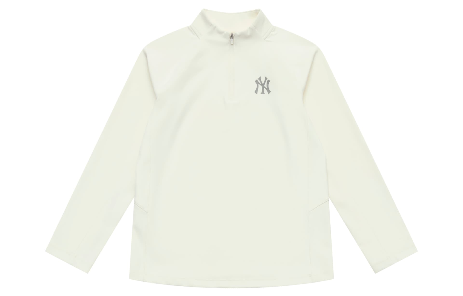 Футболка MLB New York Yankees T-Shirt 25FW Стандартный размер Айвори Белый Детский - изображение 1