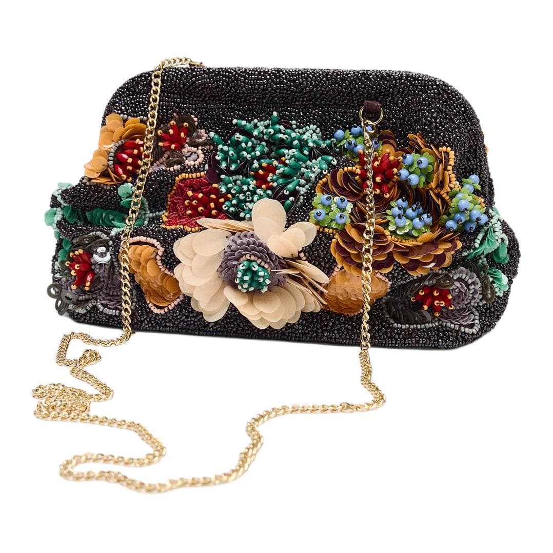 Мини-сумка ZARA Beaded Handbag - изображение 2