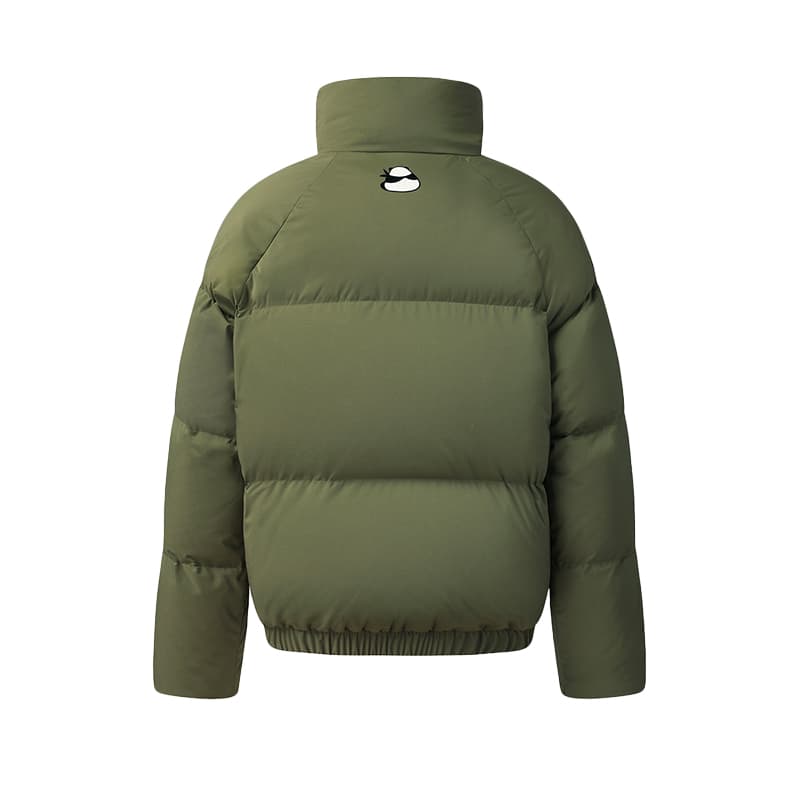 Зимняя куртка FILA Пуховик Унисекс Армейский зеленый - изображение 2