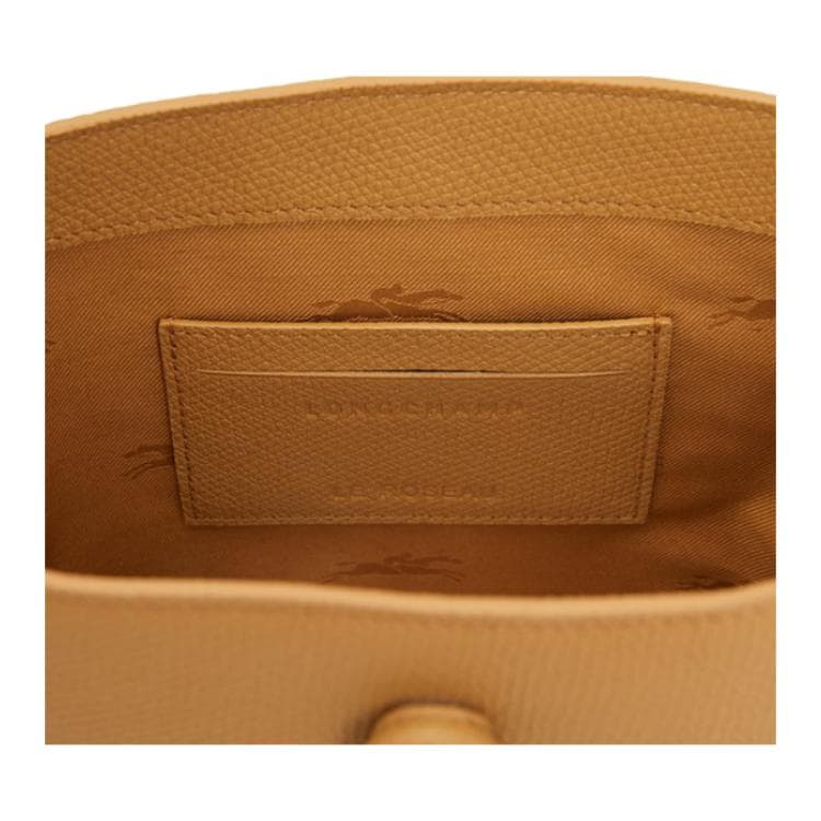 Сумка LONGCHAMP Le Roseau Коровья кожа Сумки Женские Ореховый - изображение 6