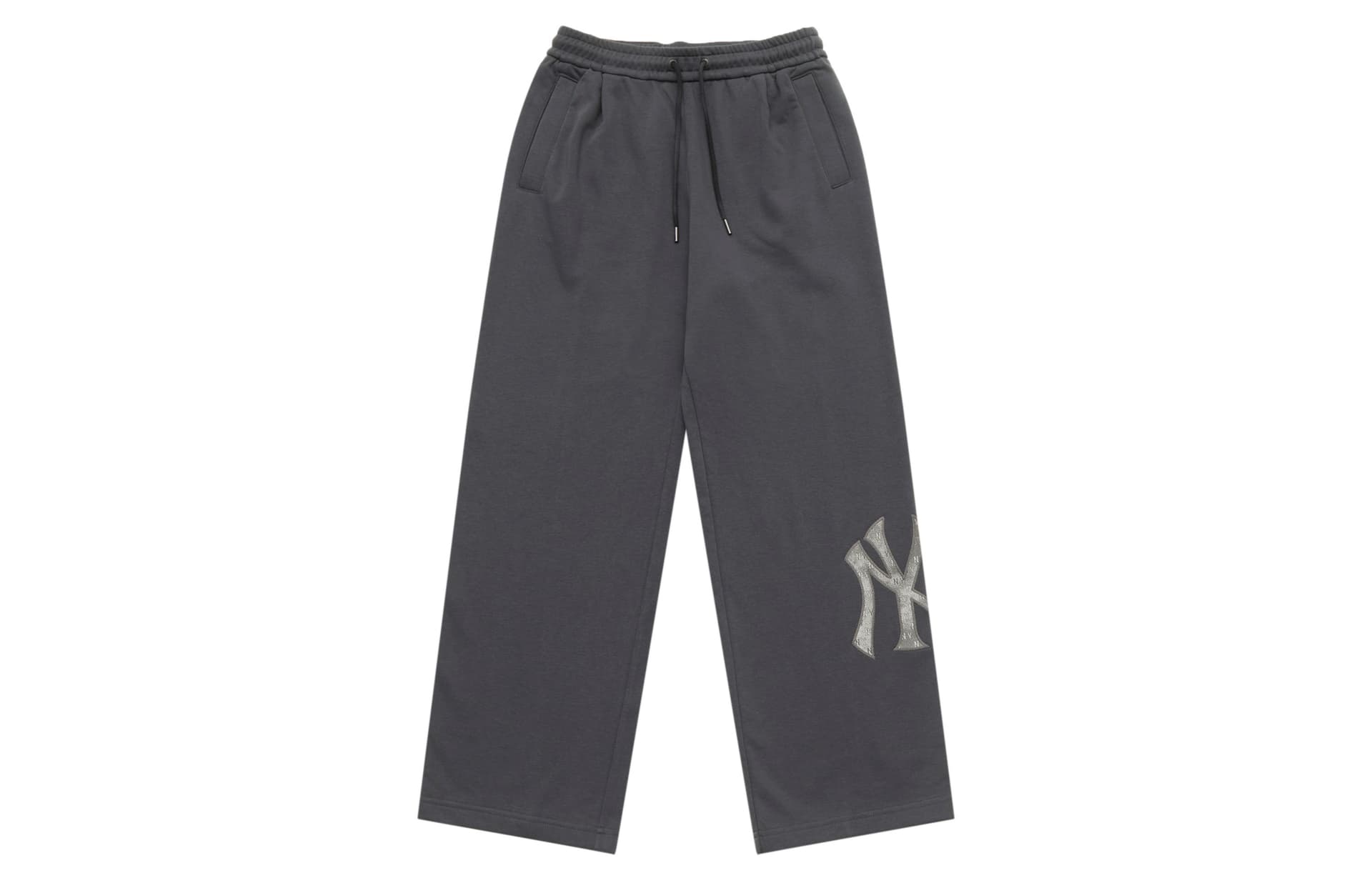 Штаны MLB MONOGRAM 25FW Повседневные штаны Унисекс Стандартный размер Угольный серый - изображение 1