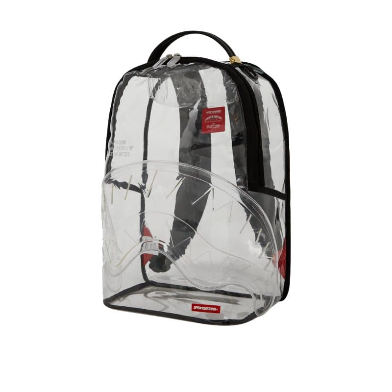 Рюкзак SPRAYGROUND PVC Рюкзак Обычный (стандартный) Унисекс Прозрачный - изображение 2