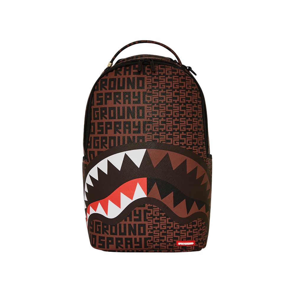 Рюкзак SPRAYGROUND PVC Рюкзак Унисекс Коричневый - изображение 1