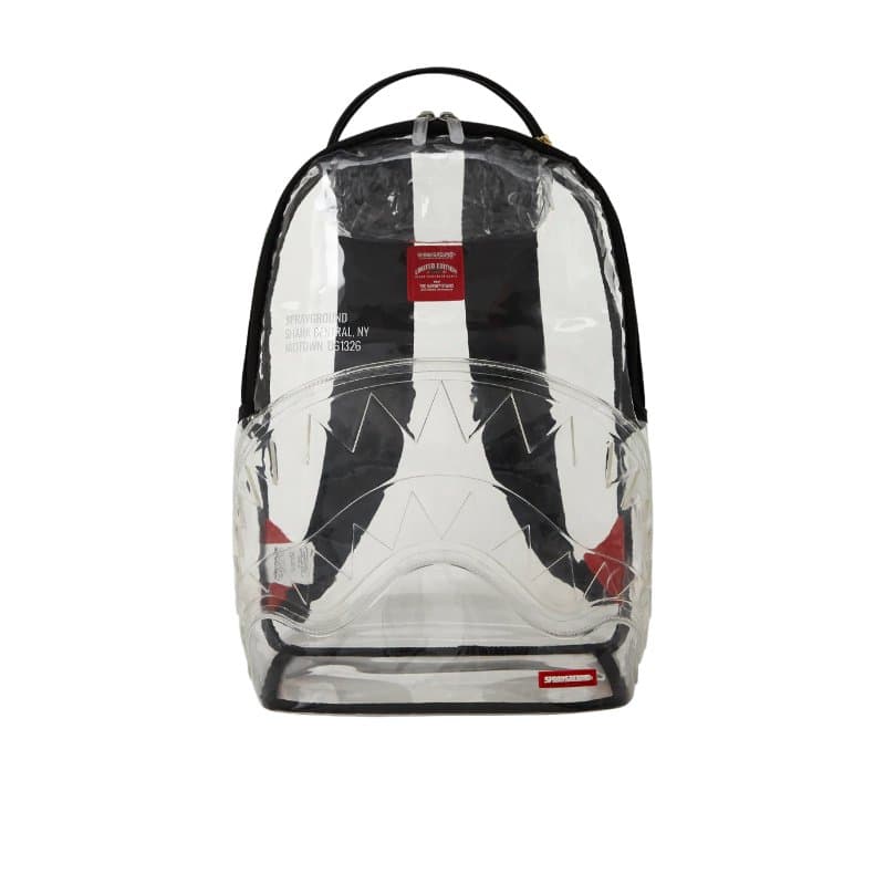 Рюкзак SPRAYGROUND PVC Рюкзак Обычный (стандартный) Унисекс Прозрачный - изображение 1
