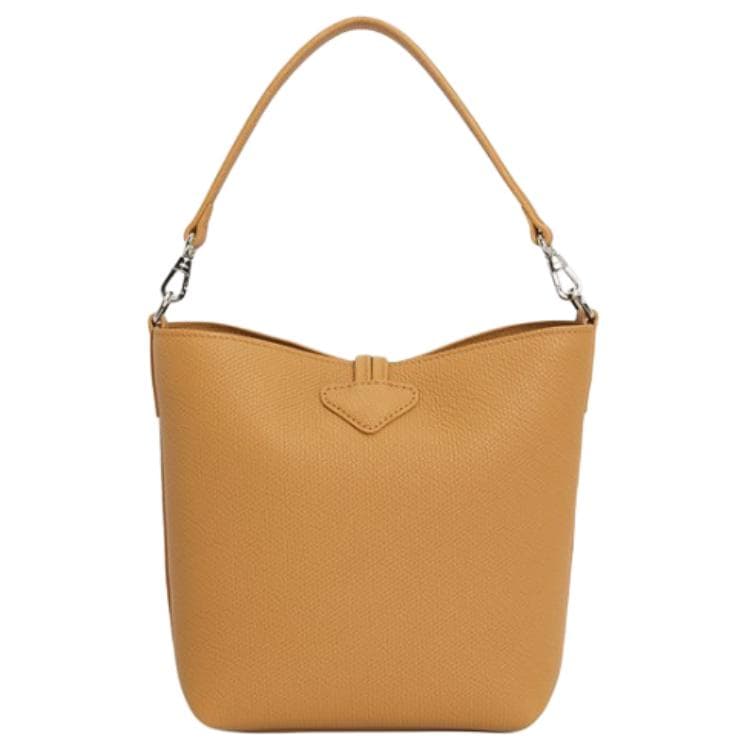 Сумка LONGCHAMP Le Roseau Коровья кожа Сумки Женские Ореховый - изображение 3