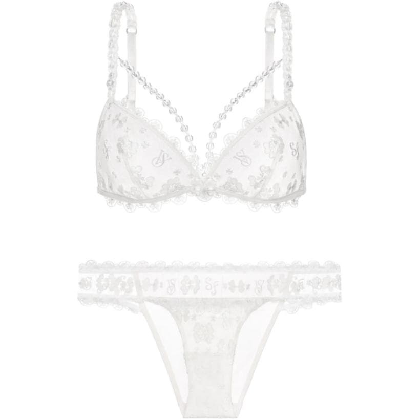 Трусы Victoria's Secret x SUSAN FANG Комплект нижнего белья "Magical Flowers" Женское - изображение 1