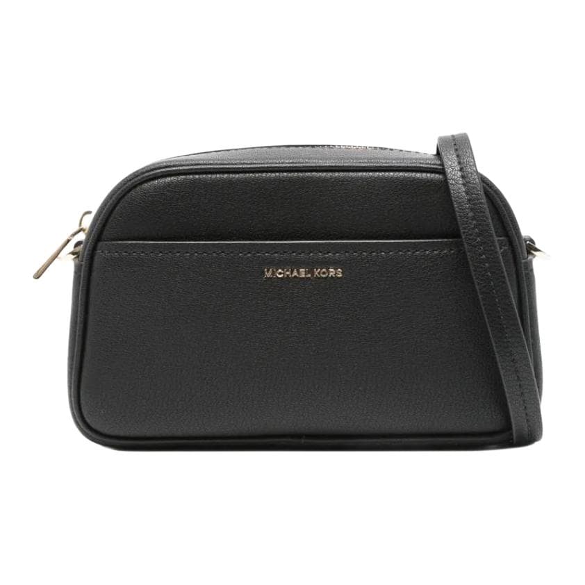 Мини-сумка MICHAEL KORS Jet Set Спилок Коровьей Кожи Камера Сумка Сумка через плечо Маленькая Женская Черная - изображение 1
