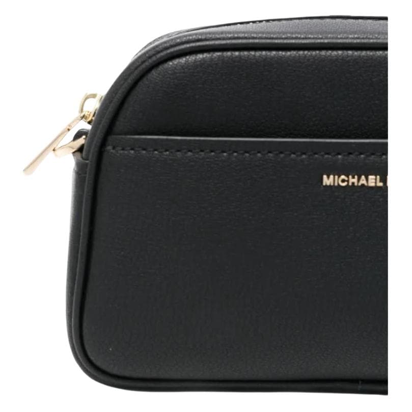 Мини-сумка MICHAEL KORS Jet Set Спилок Коровьей Кожи Камера Сумка Сумка через плечо Маленькая Женская Черная - изображение 3