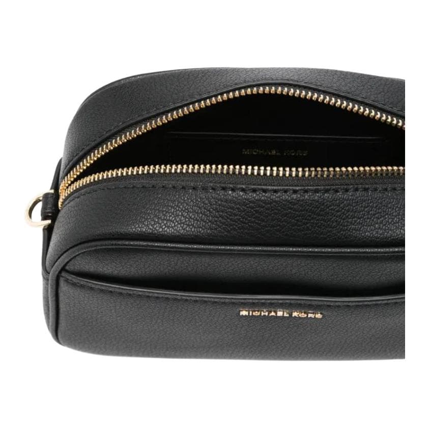 Мини-сумка MICHAEL KORS Jet Set Спилок Коровьей Кожи Камера Сумка Сумка через плечо Маленькая Женская Черная - изображение 4