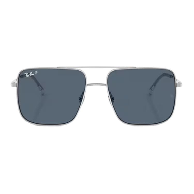 Солнцезащитные очки RayBan Металлические Aviators Солнцезащитные очки Унисекс Серебряные - изображение 5