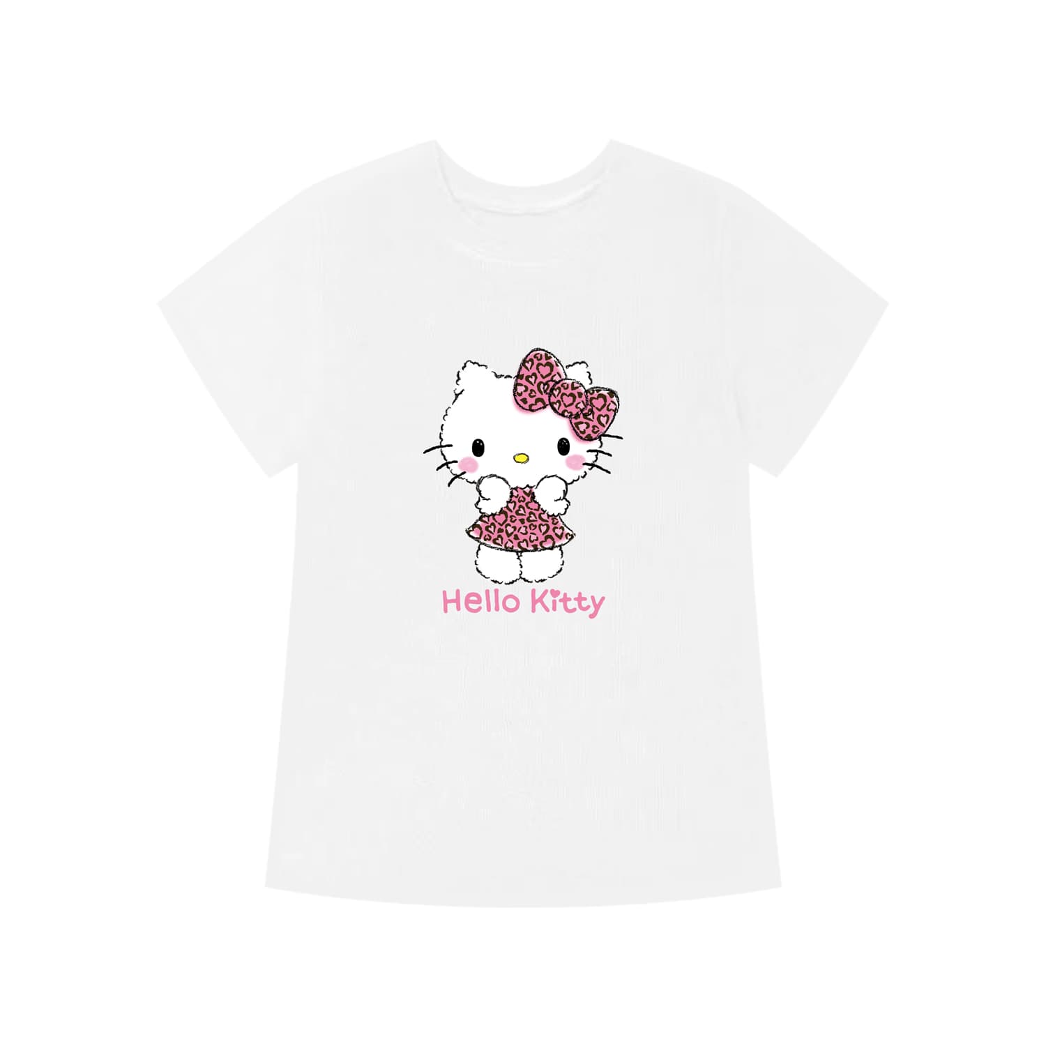 Футболка Sanrio x Hello Kitty Хелло Китти SS25 T Рубашка Унисекс - изображение 1