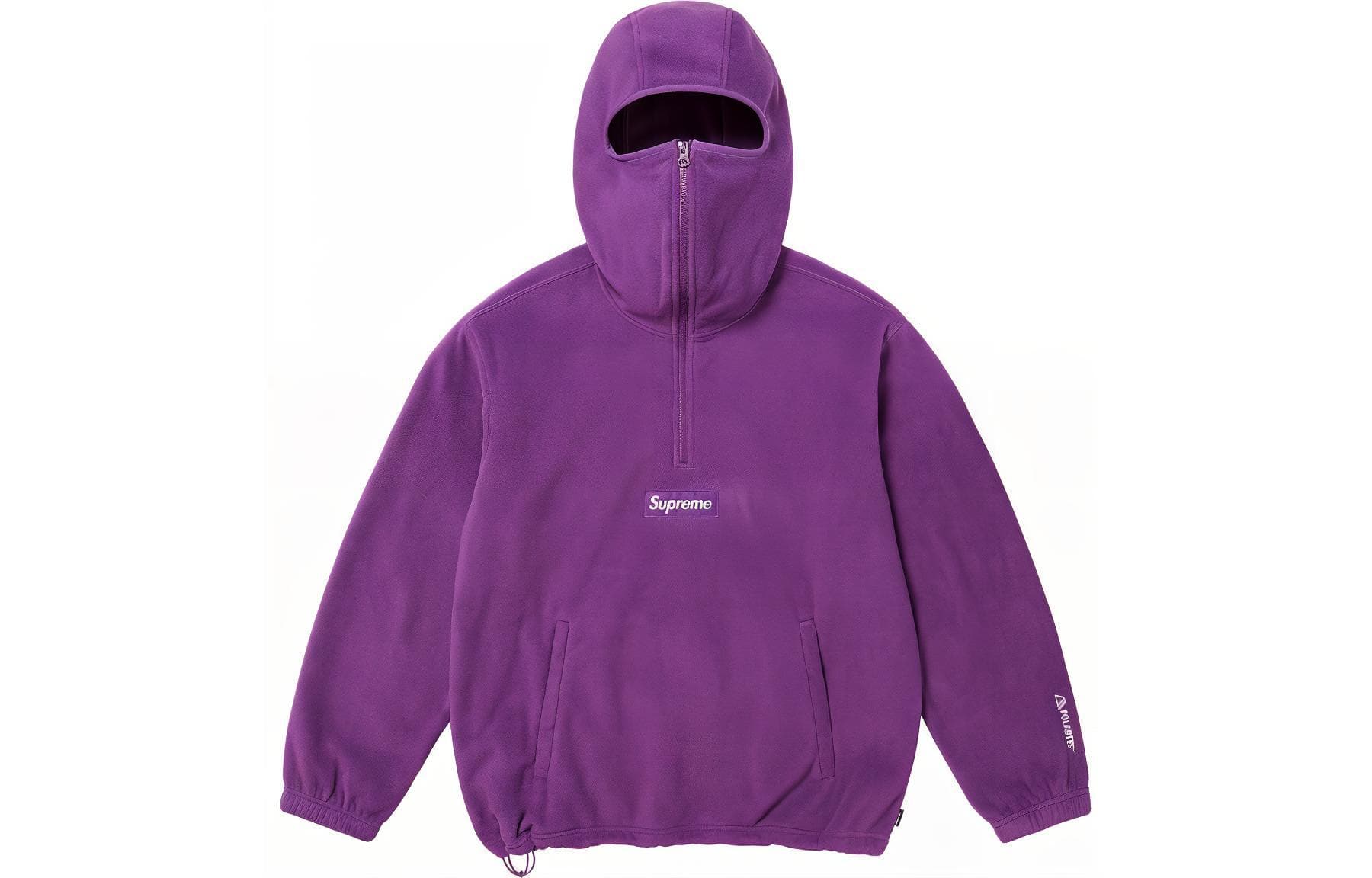 Кофта Supreme x POLARTEC supreme x POLARTEC FW23 WEEK13 HALF ZIP SWEATSHIRT Logo - изображение 4