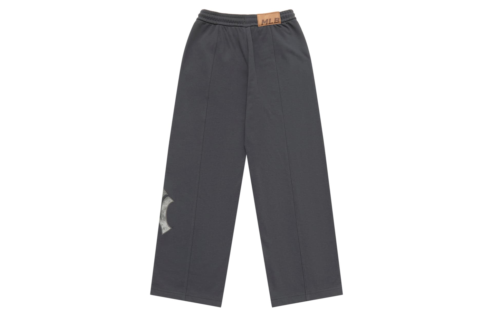 Штаны MLB MONOGRAM 25FW Повседневные штаны Унисекс Стандартный размер Угольный серый - изображение 2