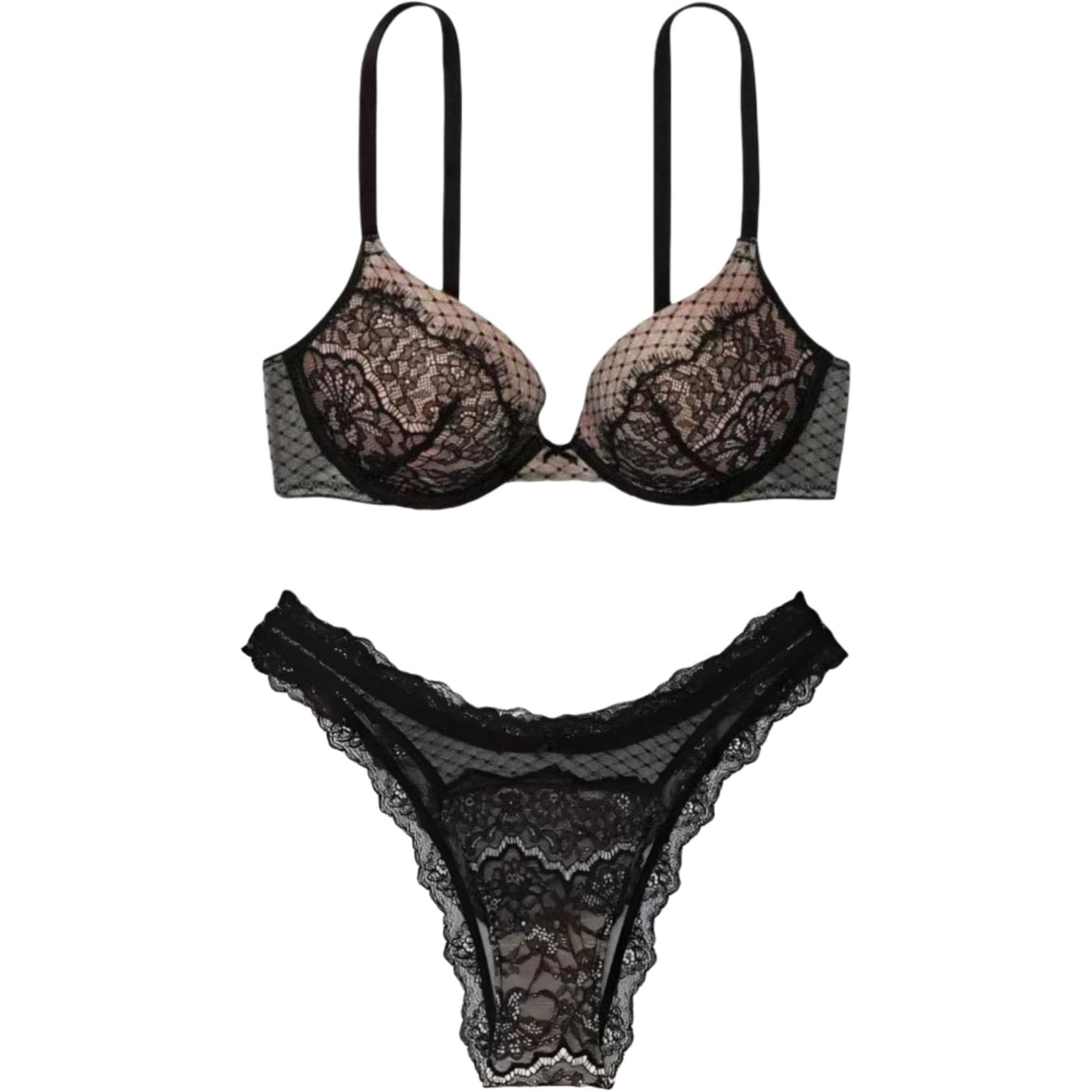 Трусы Victoria's Secret Комплект нижнего белья "Magical Цветочный" для женщин - изображение 1