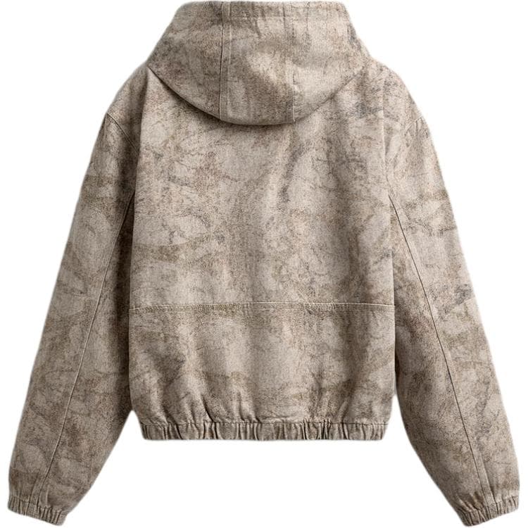 Куртка ZARA Casual Hoodie Washed Jacket - изображение 2