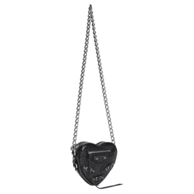 Мини-сумка Balenciaga Le Cagole Mini Black - изображение 3