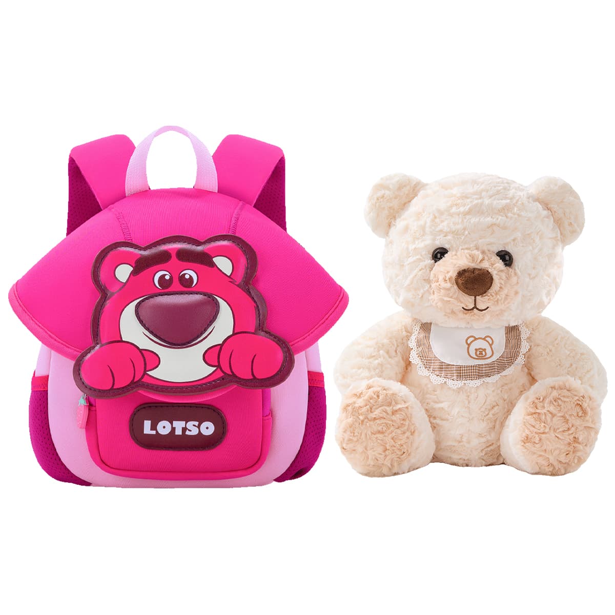 Disney Лотсо Neoprene с PU (полиуретан) Рюкзак Детский Розовый Синий - изображение 12