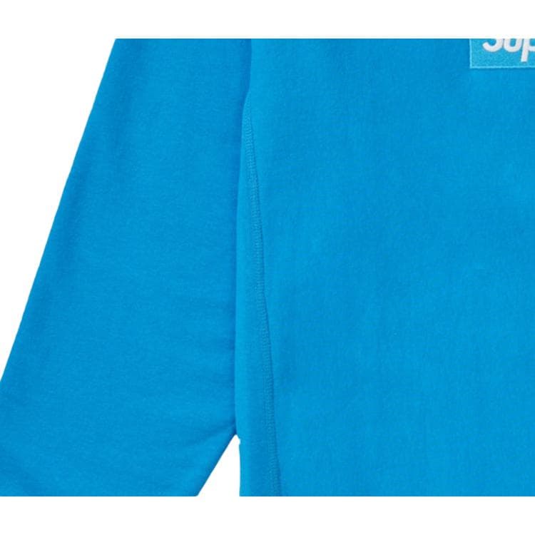 Худи Supreme Box Logo Crewneck Bright Royal - изображение 3