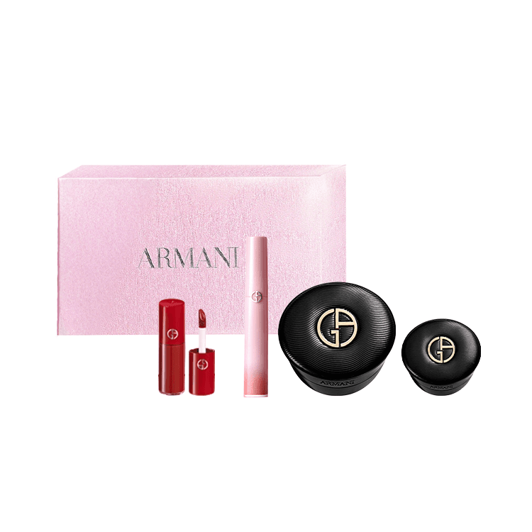 ARMANI Фестиваль Циси Лимитированная серия помад Жидкая помада Наборы для макияжа Легко растушевывается Естественный - изображение 2