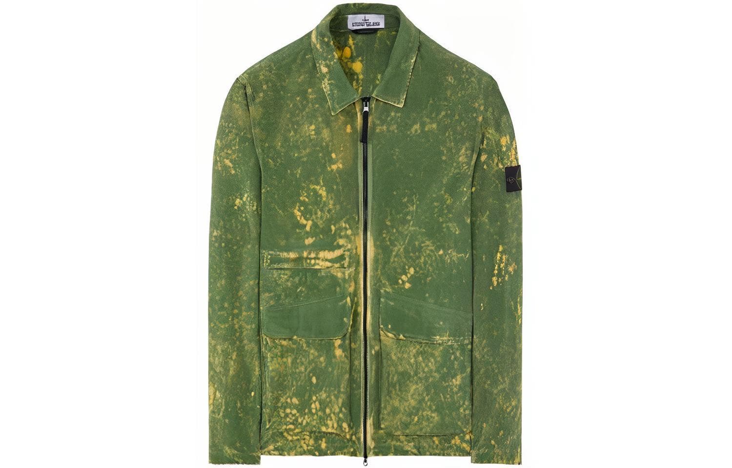 Куртка Stone Island SS22 Paint Effect Zip Jacket - изображение 1