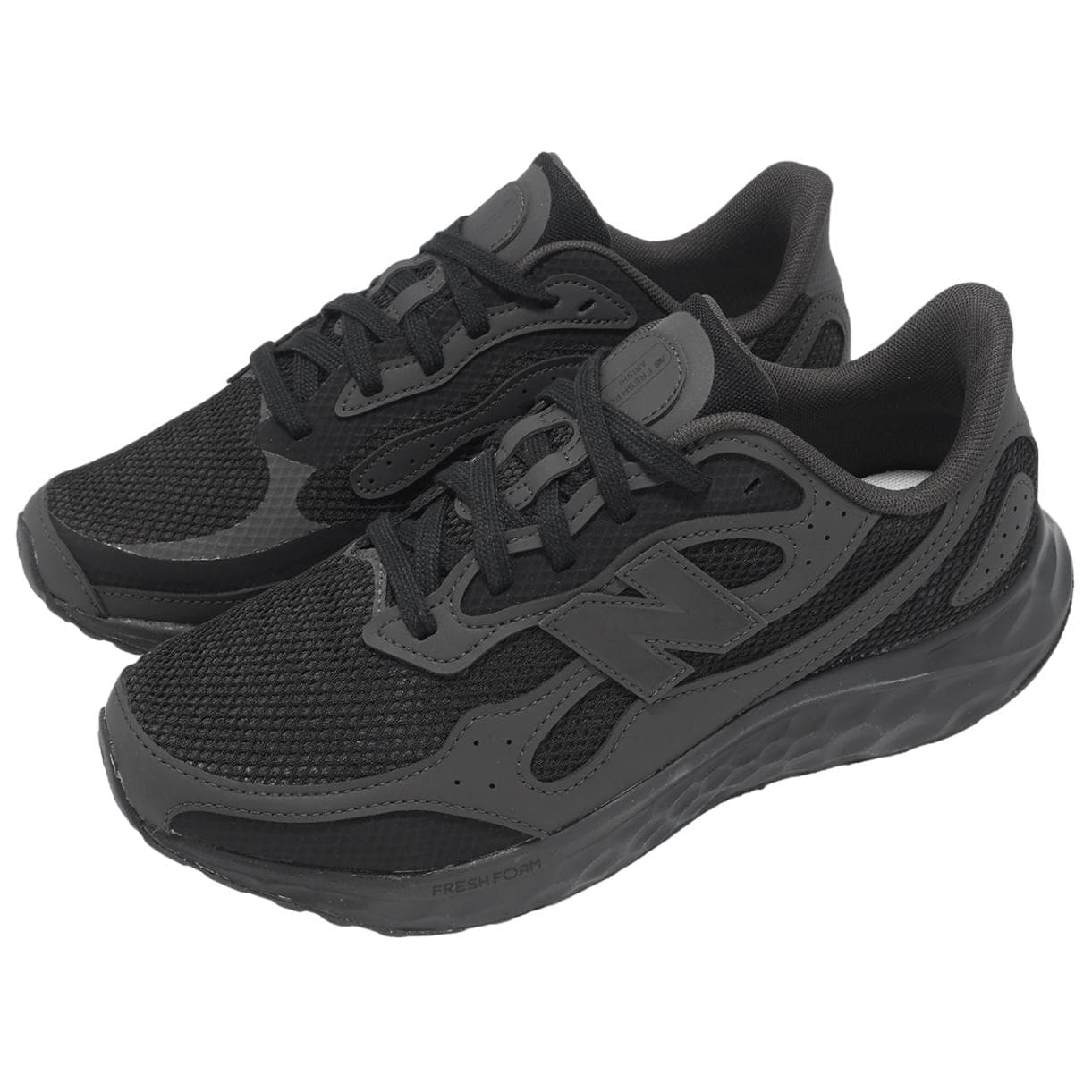 Кроссовки для бега New Balance NB Fresh Foam Arishi V4 Удобный Мягкий Дышащий Поддержка Легкий Повседневный Беговые Кроссовки Мужской Черный - изображение 3